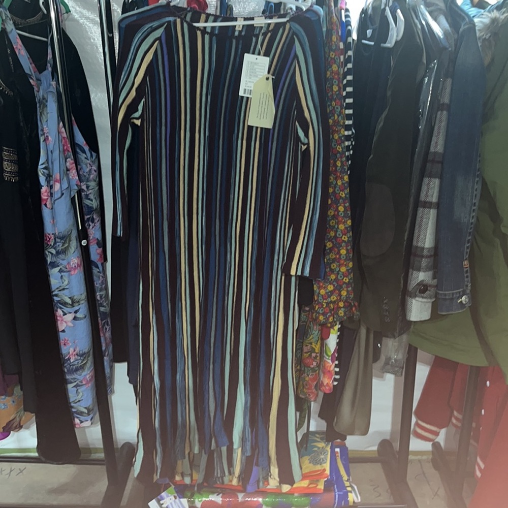 Beautiful and unique Moth long sleeve sweater dress. NWT.